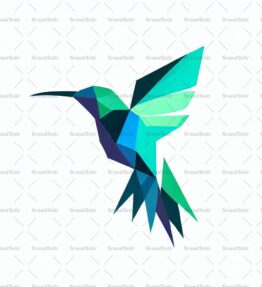 Geometrischer Kolibri